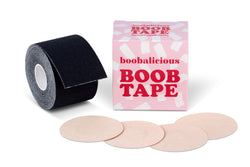 BLACK boobalicious Boob Tape + Nipple covers