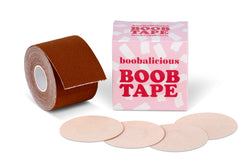 BROWN boobalicious Boob Tape + Nipple covers